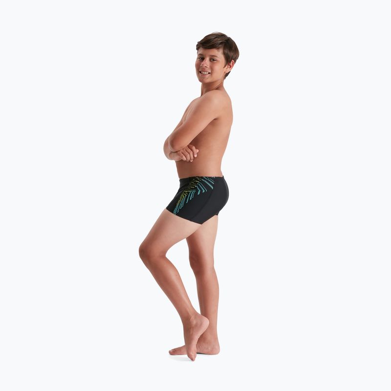 Детски бански Speedo Plastisol Placement черен 68-09530G690 7