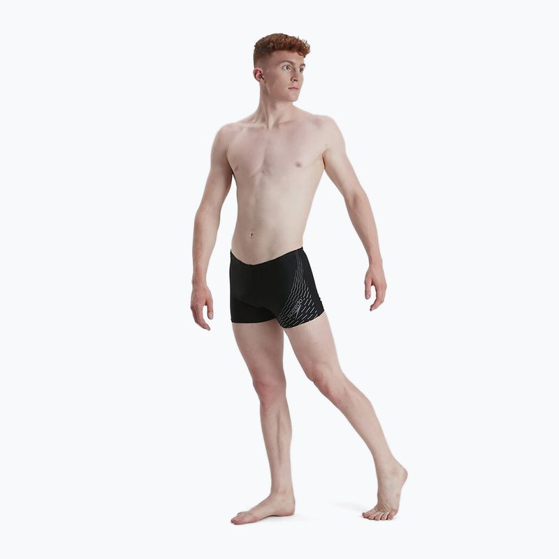 Мъжки боксерки за плуване Speedo Medley Logo Aquashort black 68-11354 5