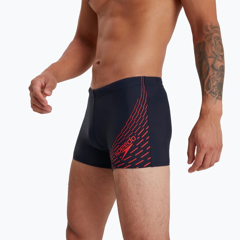 Мъжки боксерки за плуване Speedo Medley Logo тъмносин 68-11354G815 5