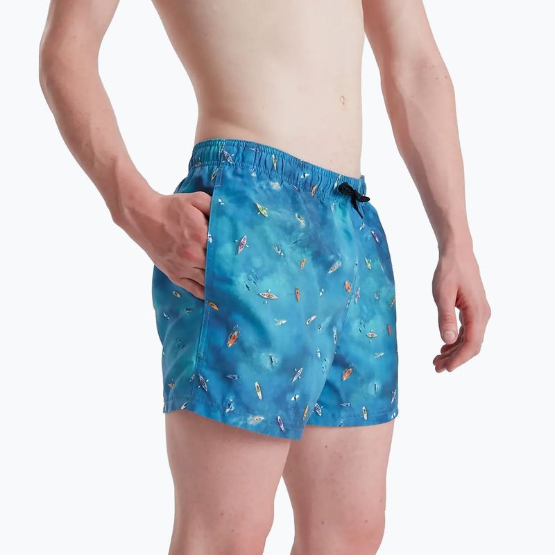Мъжки шорти за плуване Speedo Digital Printed Leisure 14 Blue 68-13454G662 2