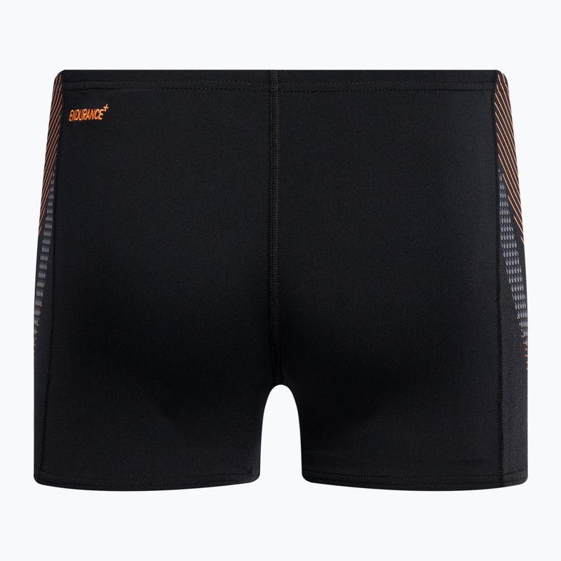 Мъжки боксерки за плуване Speedo Tech Panel Black/Papaya Punch/Usa Charcoal 68-04510H054 2