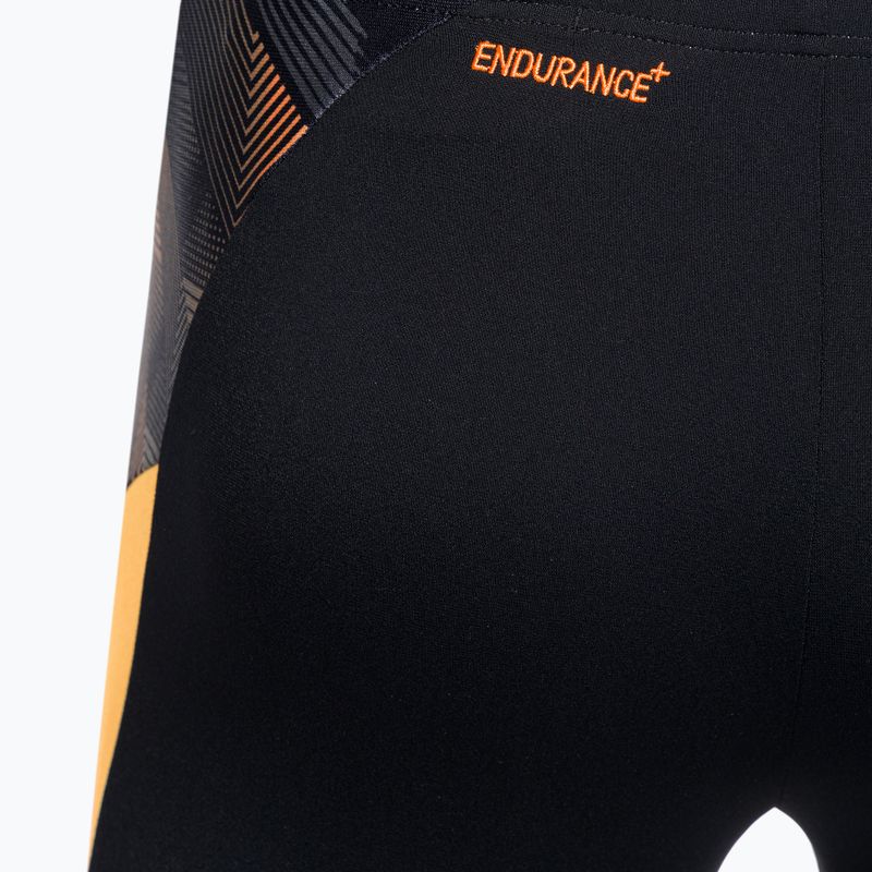Speedo ECO Endurance+ Splice мъжки бански за плуване в черно и оранжево 68-13444 3
