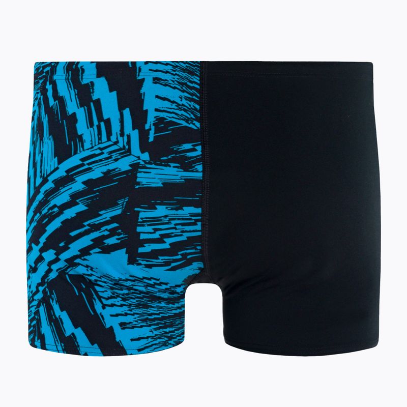 Мъжки боксерки за плуване Speedo Allover V-Cut Aquushort D812 black 68-09734D812 2