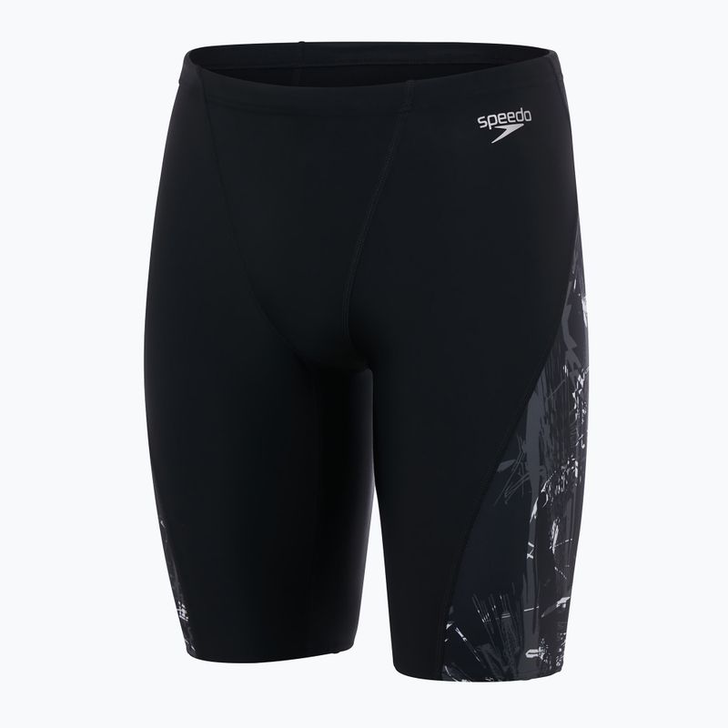 Speedo V-образен изрязан бански Jammer черен 68-11367 4