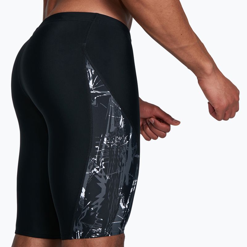 Speedo V-образен изрязан бански Jammer черен 68-11367 6