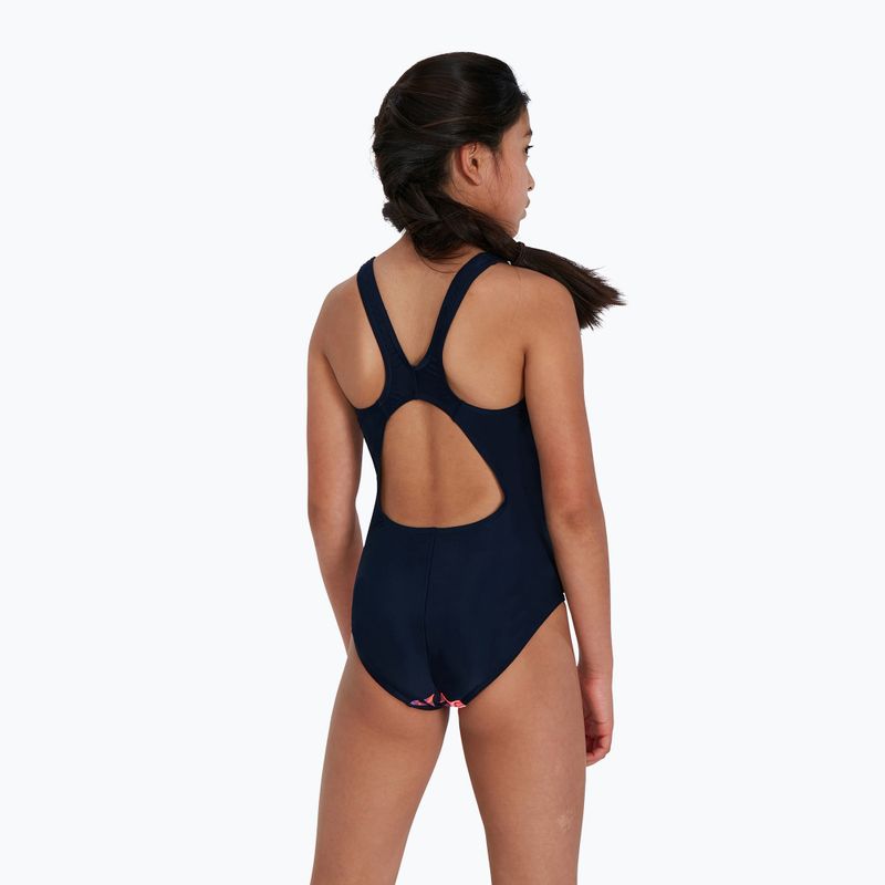Speedo Детски бански от една част Allover Pulseback цвят 68-12676 8