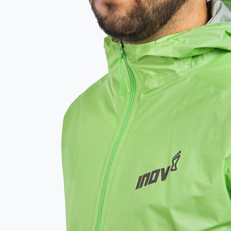 Мъжко яке за бягане Inov-8 Raceshell Pro FZ green 3