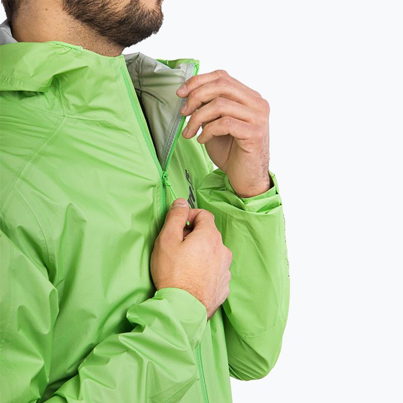 Мъжко яке за бягане Inov-8 Raceshell Pro FZ green 4