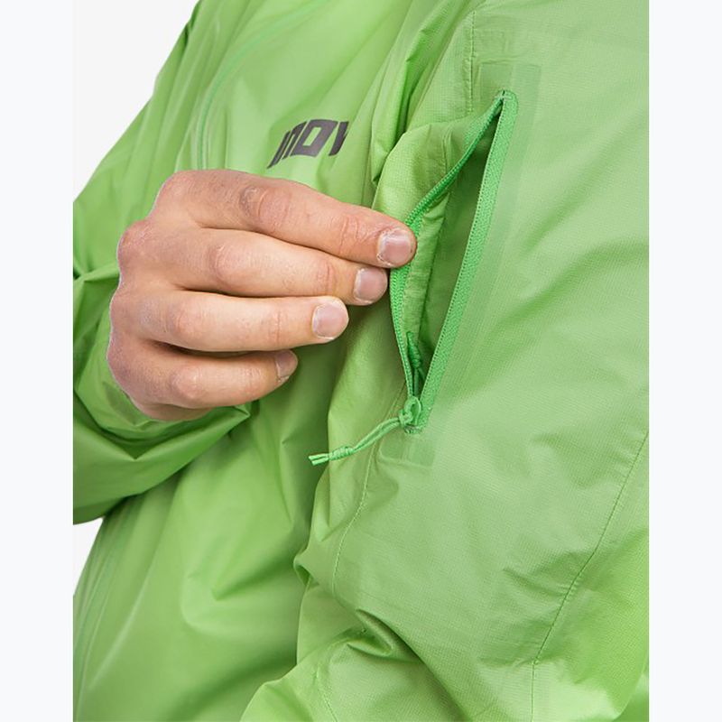 Мъжко яке за бягане Inov-8 Raceshell Pro FZ green 6