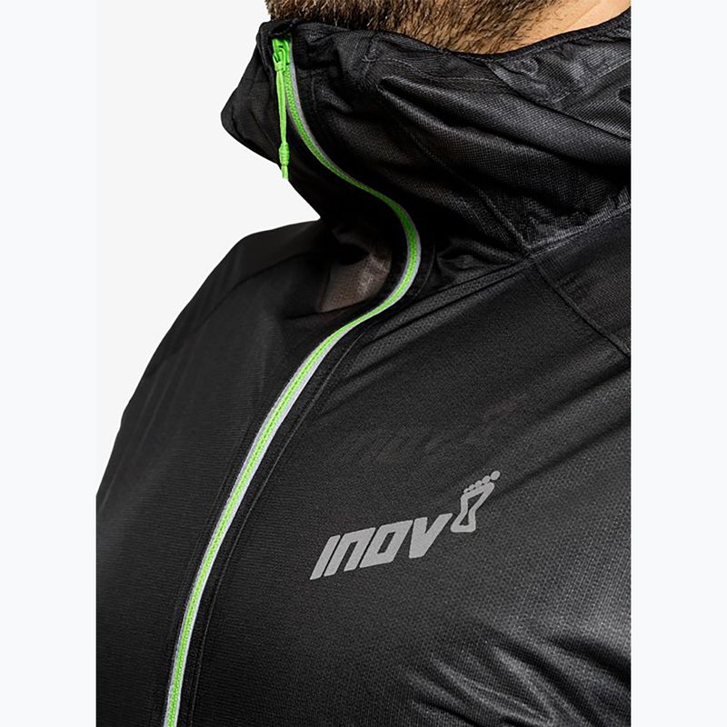 Яке за бягане Inov-8 Raceshell Half Zip black 6