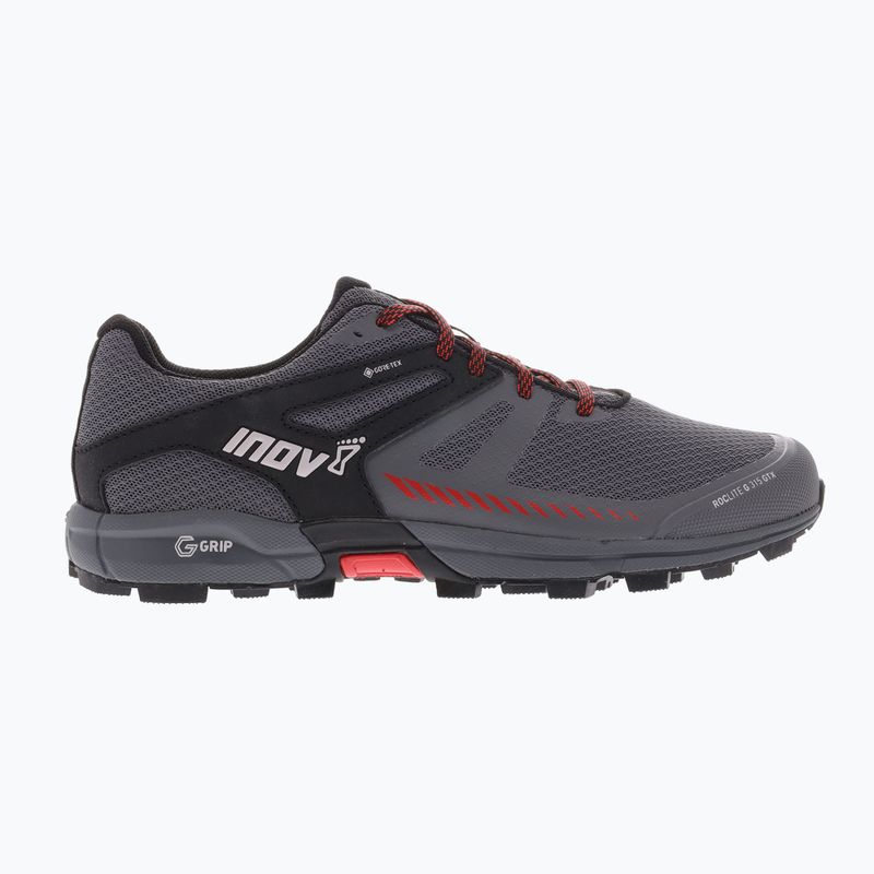 Мъжки маратонки Inov-8 Roclite G 315 GTX V2 сиво/черно/червено 12