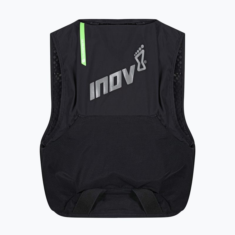 Inov-8 Ultrapac Pro 8 черна/зелена жилетка за бягане 2