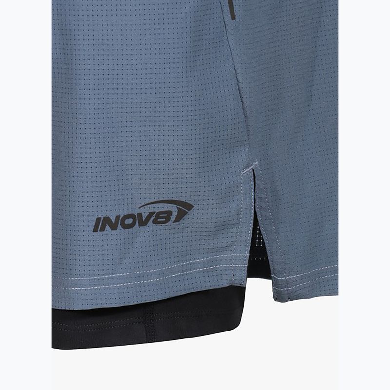 Мъжки шорти за бягане Inov-8 TrailFly Ultra 7" 2in1 slate 5