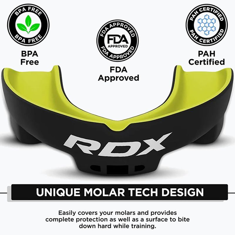 Протектор за челюст RDX Mouth green 3