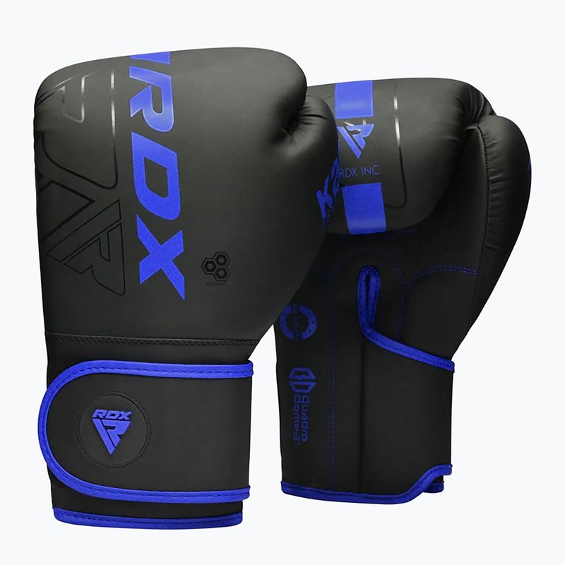 Боксови ръкавици Rękawice RDX F6 blue
