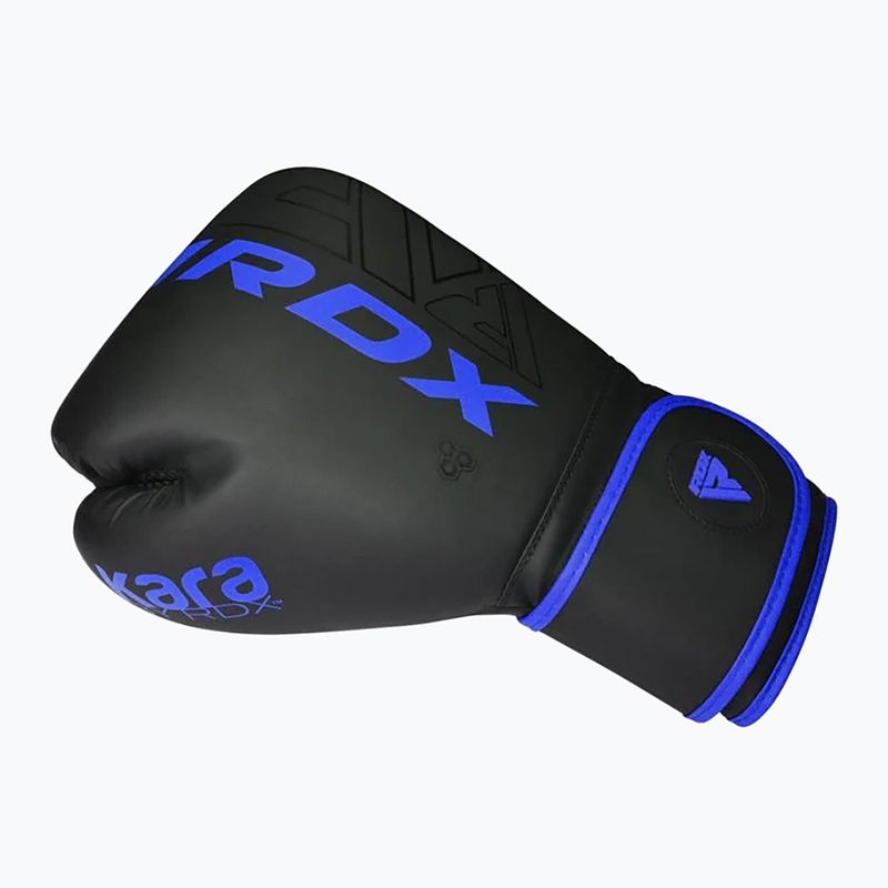 Боксови ръкавици Rękawice RDX F6 blue 2