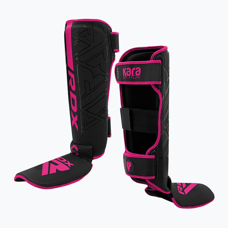 Протектори за подбедрица и стъпало RDX F6 Shin Instep pink 3