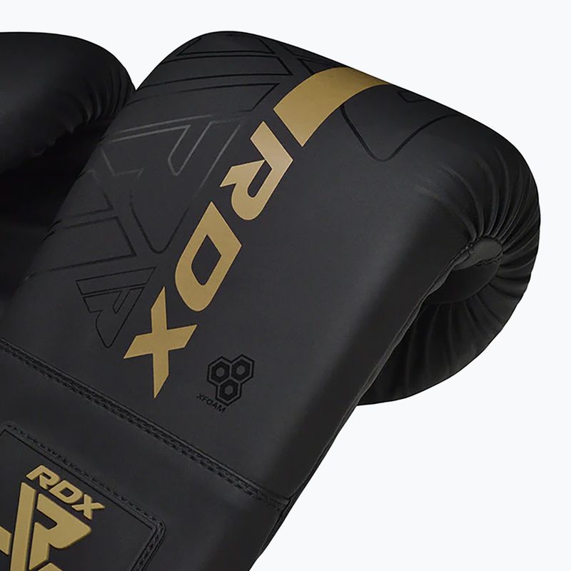 Боксови ръкавици RDX F6 Bag Mitts golden 3