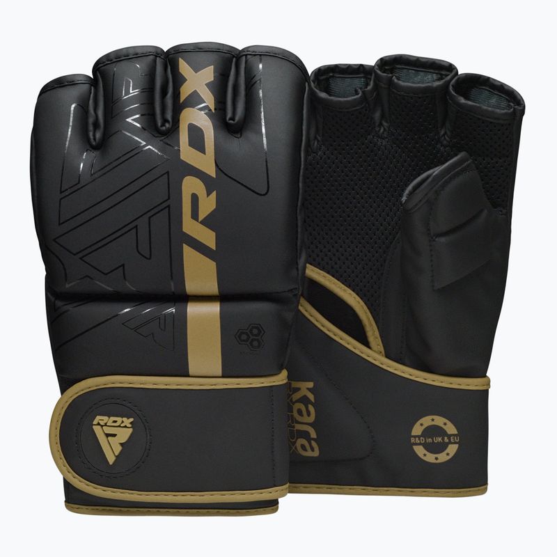 Граплинг ръкавици RDX Grappling F6 golden