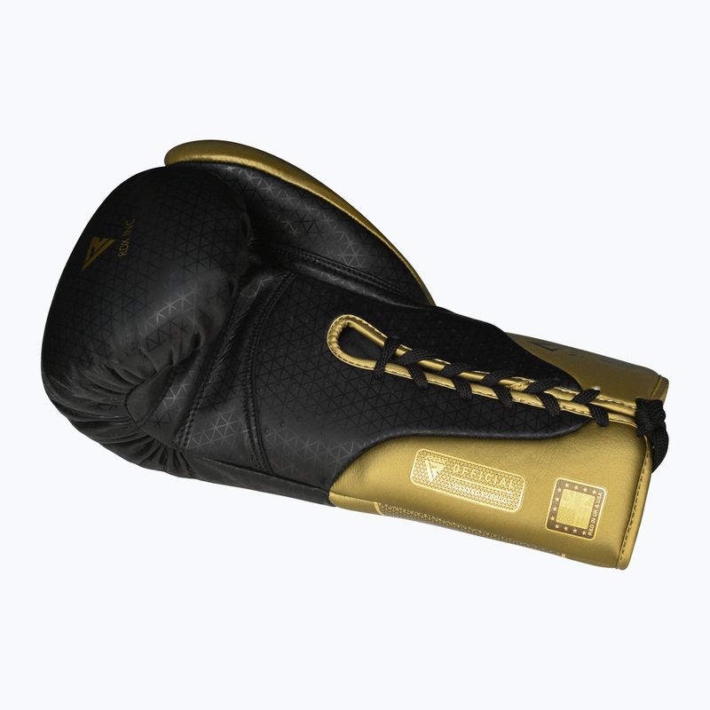 Боксови ръкавици RDX K1 Mark Pro Fight Boxing golden 4