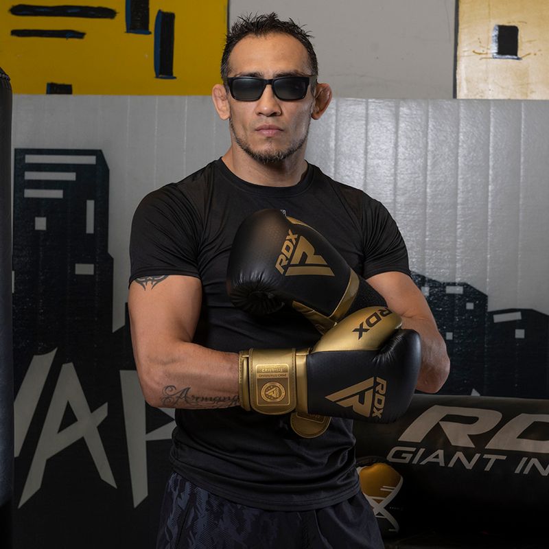 Боксови ръкавици RDX K1 Mark Pro Fight Boxing golden 10