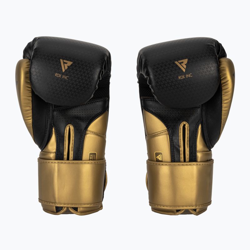 Боксови ръкавици RDX L2 Mark Pro Sparring Hook & Loop golden 3