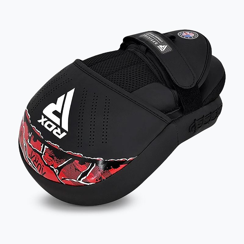 Треньорски лапи за тренировка RDX Focus New Aur F17 black/red 3