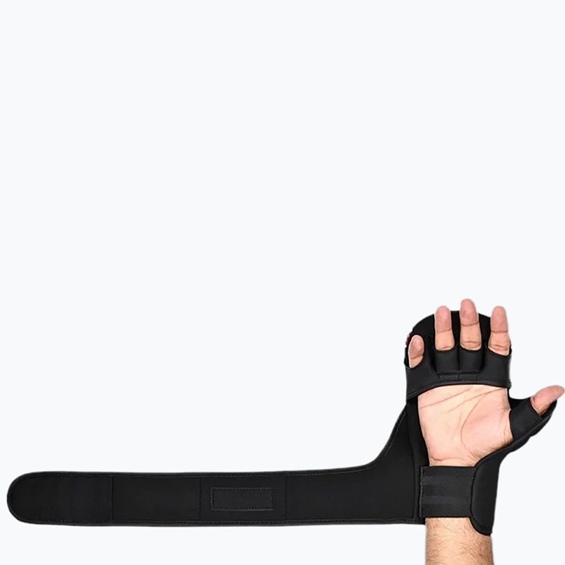 Ръкавици за ММА RDX Grappling Shooter New Aura F17 black/red 4