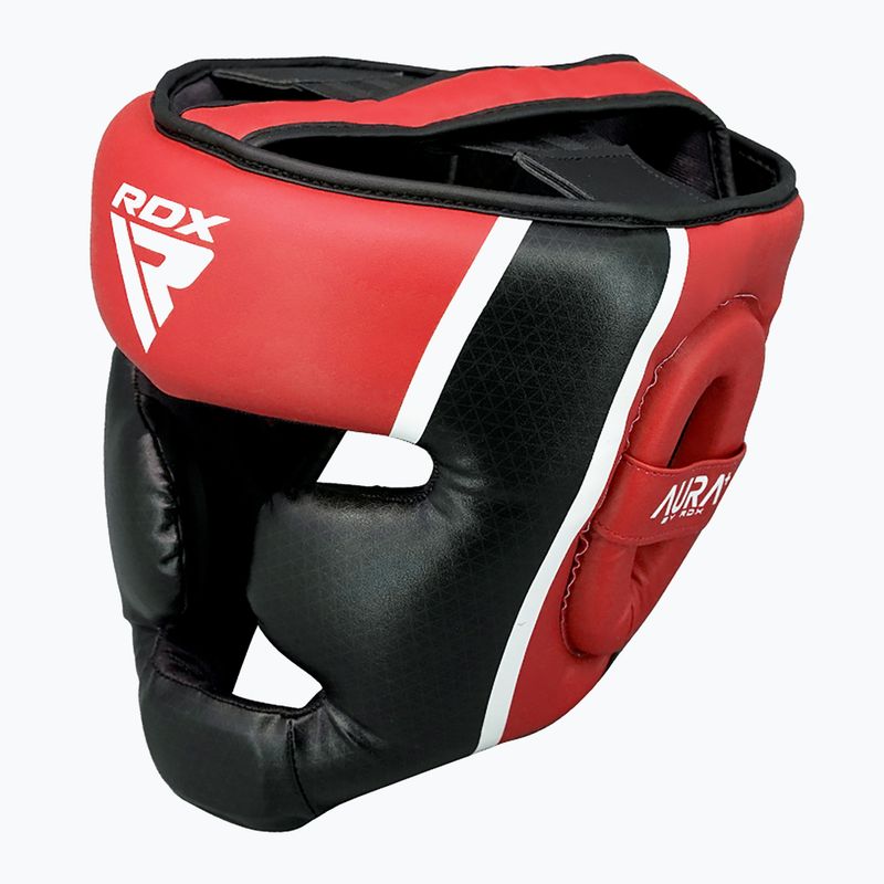 RDX Head Guard Aura Plus T-17 червена боксова каска 4