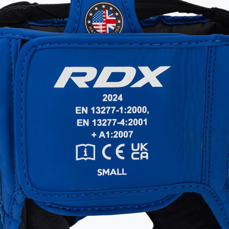 Боксова каска RDX Head Guard Aura Plus T-17 blue 5