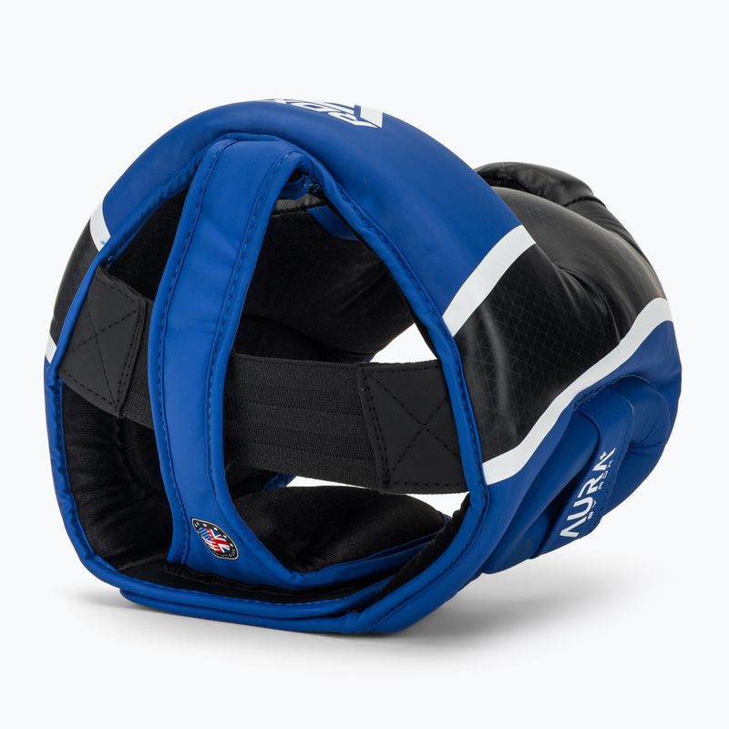 Боксова каска RDX Head Guard Aura Plus T-17 blue 6