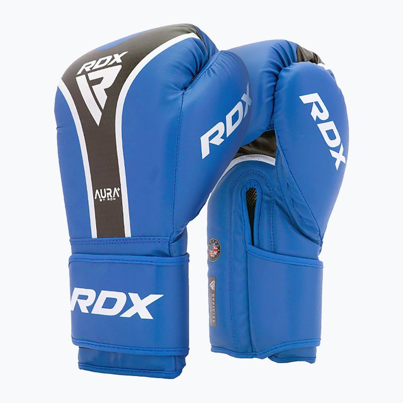 Боксови ръкавици RDX Boxing Aura Plus T-17 blue 2