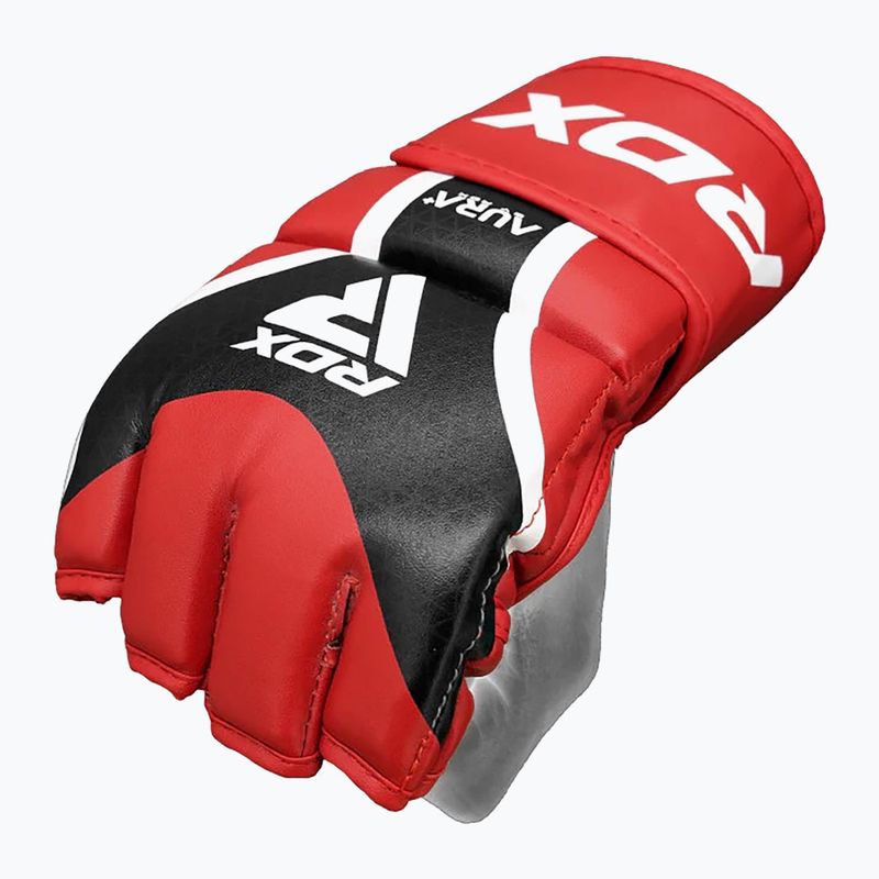 Граплинг ръкавици RDX Grappling Aura Plus T-17 red 4