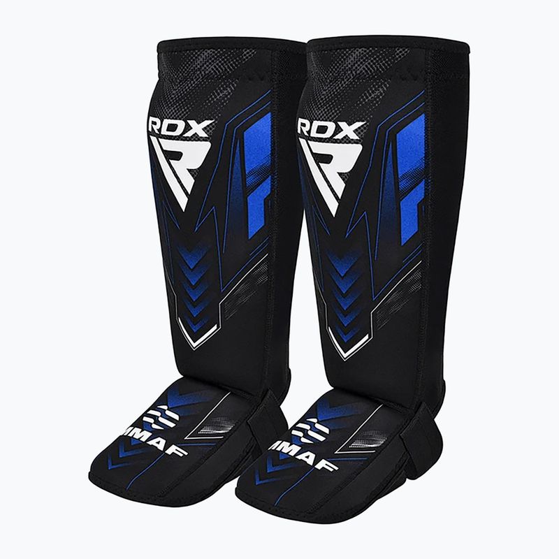 Протектори за пищяли и стъпала RDX IMMAF Approved Neoprene Shin Instep red