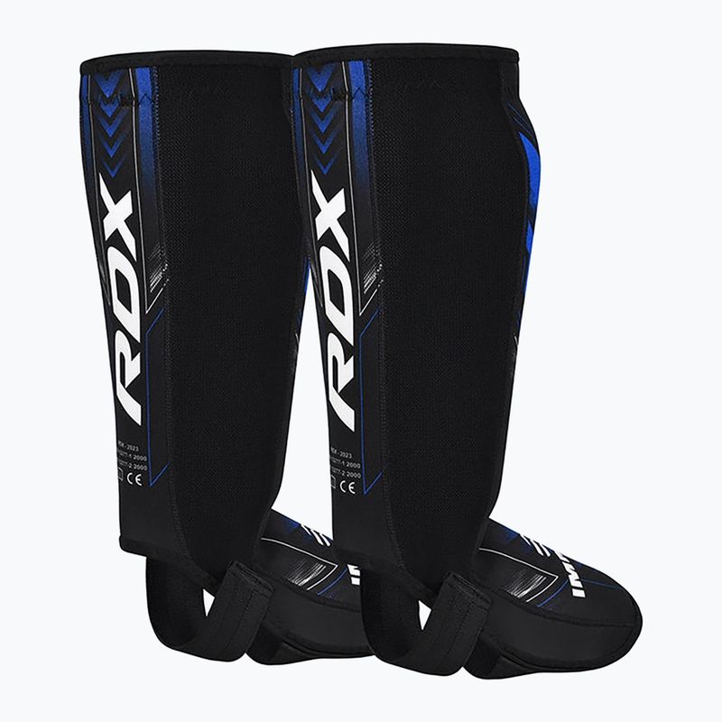 Протектори за пищяли и стъпала RDX IMMAF Approved Neoprene Shin Instep red 2