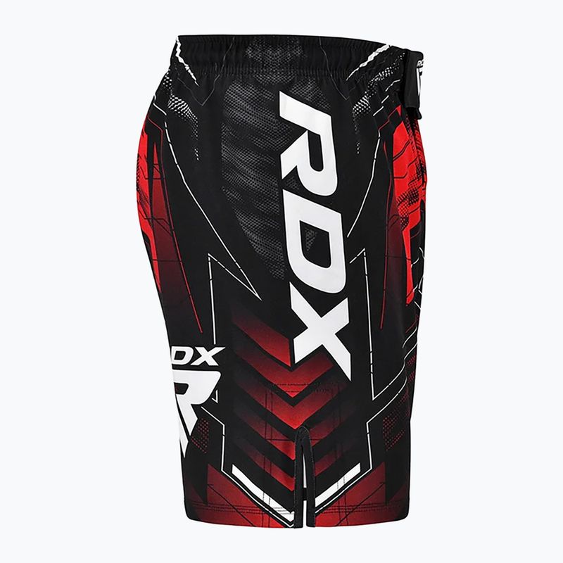 Мъжки шорти за тренировка RDX IMMAF Approved MMA Fight & Training red 4