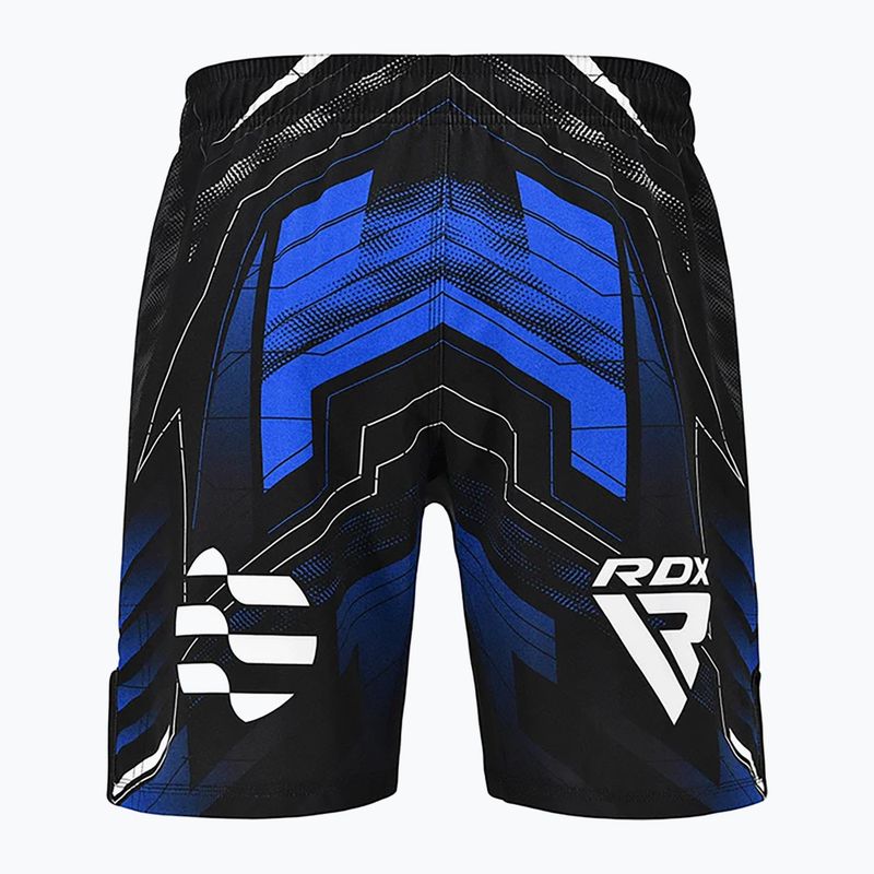 Мъжки шорти за тренировка RDX IMMAF Approved MMA Fight & Training blue 2