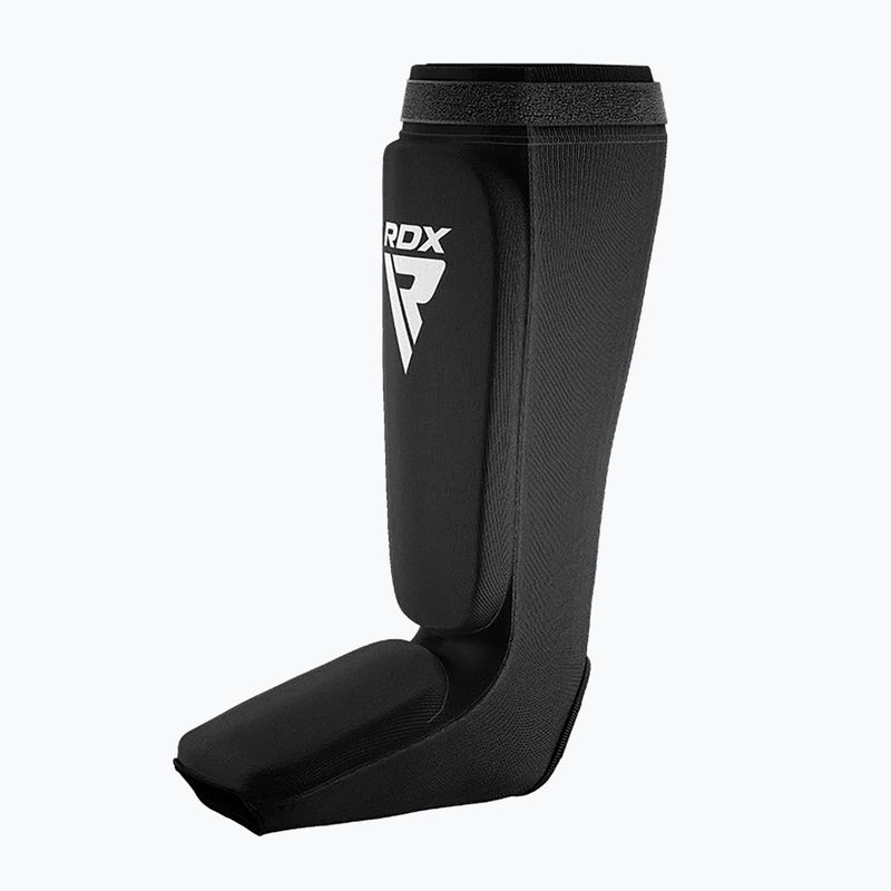 Протектори за подбедрица RDX Hosiery Shin Instep Foam tibia protectors black/white 2