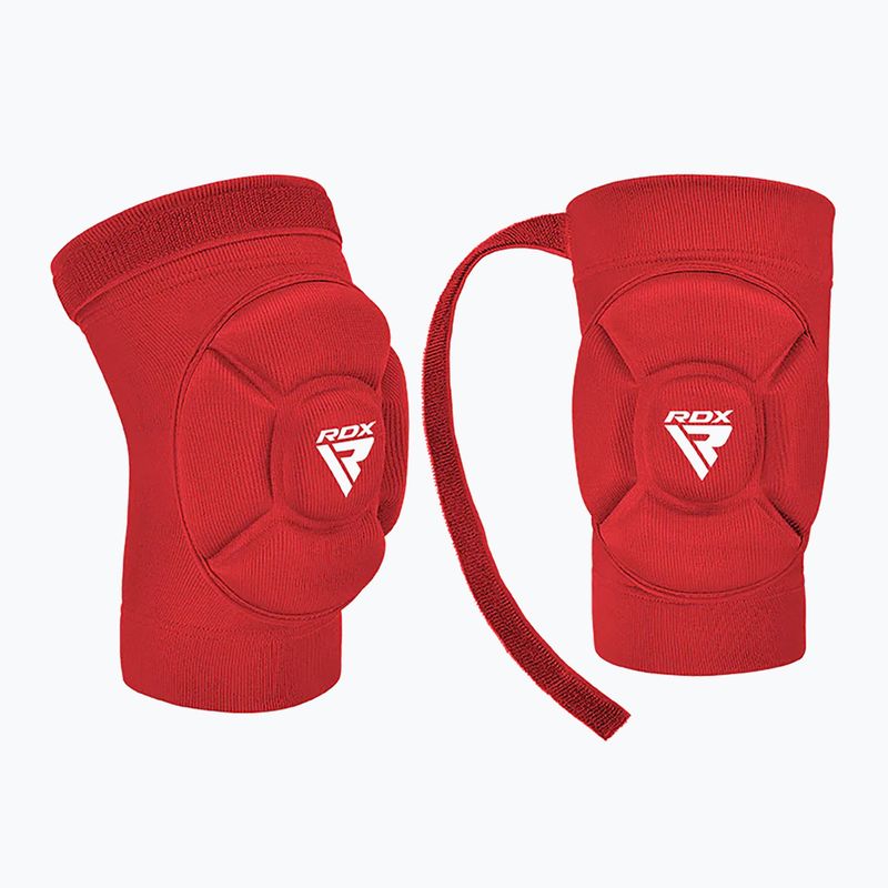 RDX K5 Hosiery Knee Foam протектори за колене червено/бяло 3