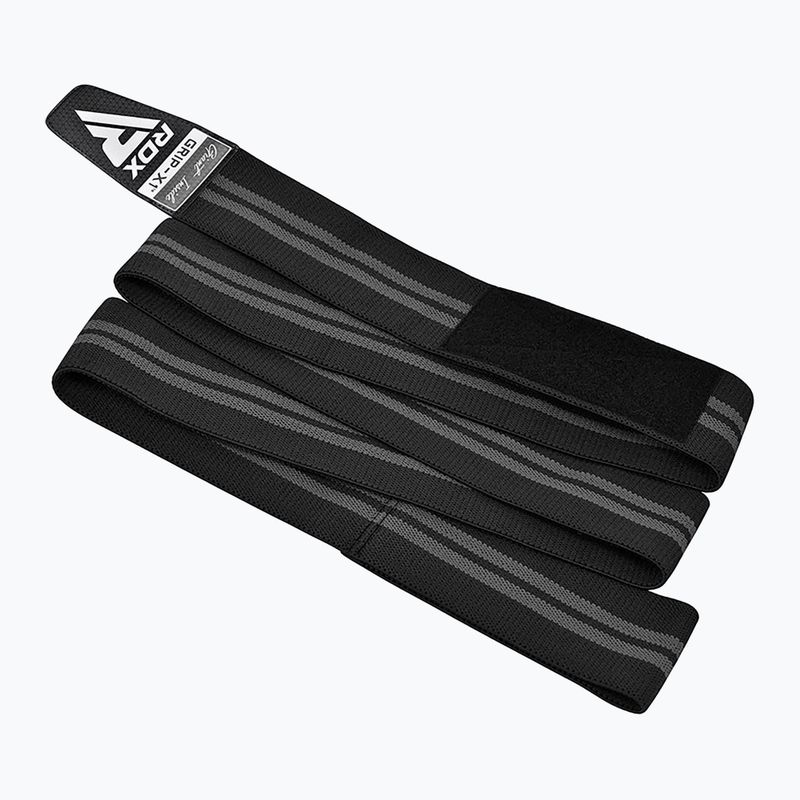 Протектори за колене RDX KR11 Gym Knee Wrap black/grey 5