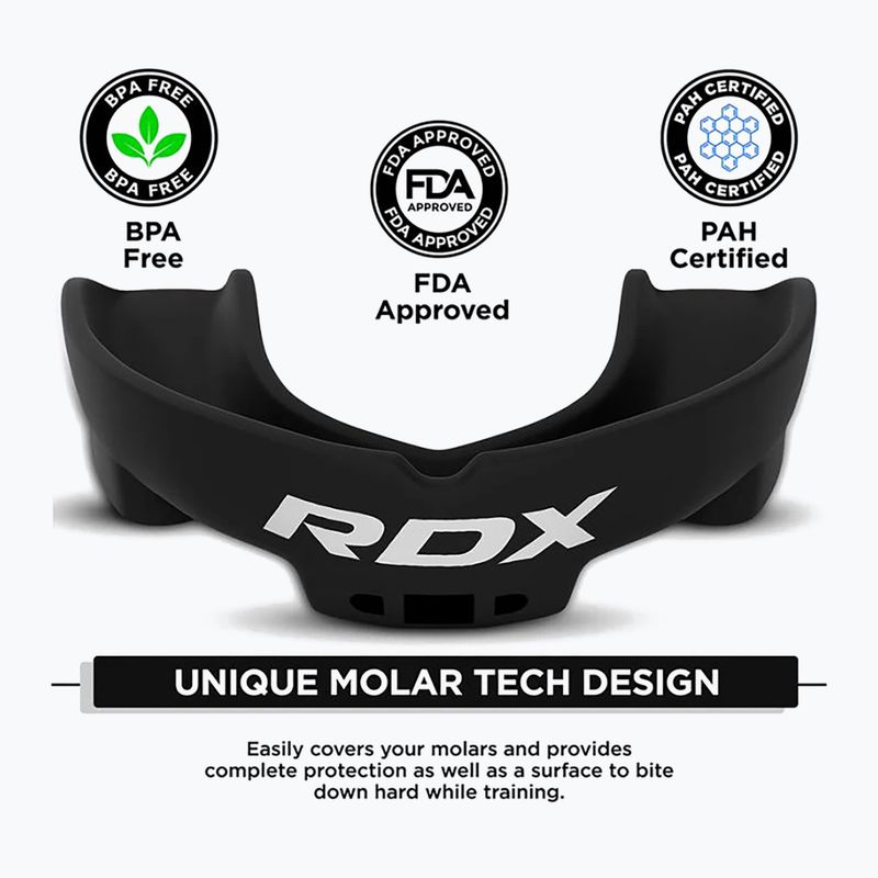 Протектор за челюст RDX Mouth Guard black 3