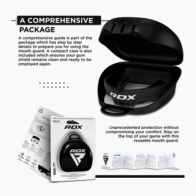 Протектор за челюст RDX Mouth Guard black 4