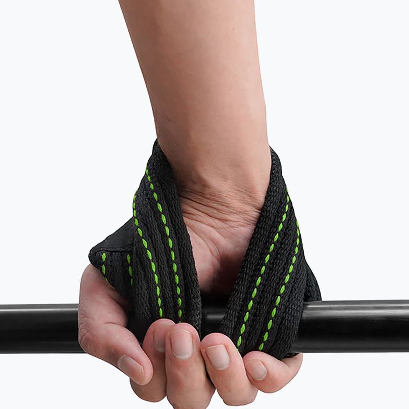 Ремъци за вдигане на тежести RDX Weight Lifting 8 Figure Strap army green 3