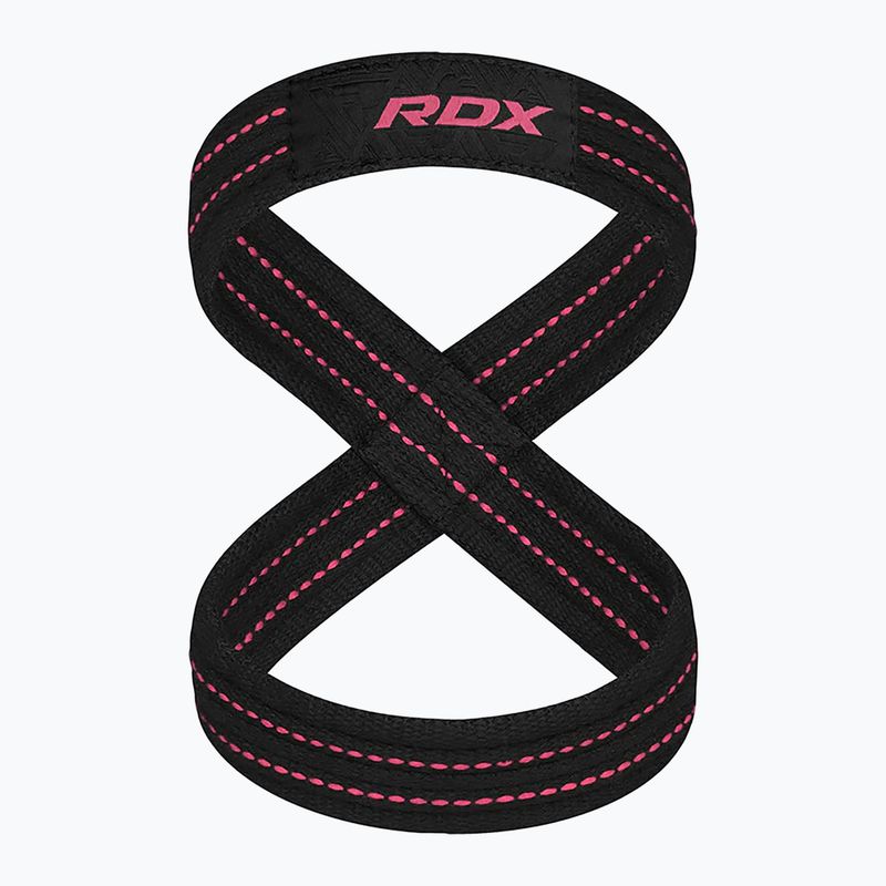 RDX Вдигане на тежести 8 Фигура каишка розова