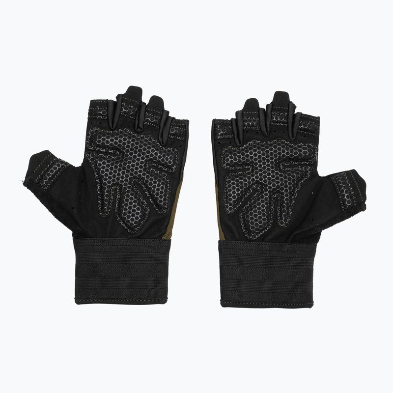 Ръкавици за тренировка RDX W1H Gym Workout army green 3