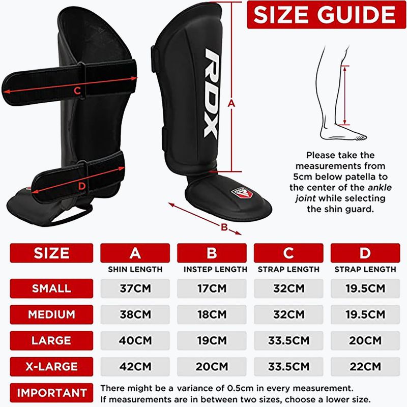 RDX T1 Shin Instep Guards синьо/бяло протектори за пищяли и стъпала 8