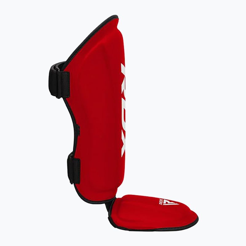 Протектори за пищял и стъпала RDX T1 Shin Instep Molded King red/white 4