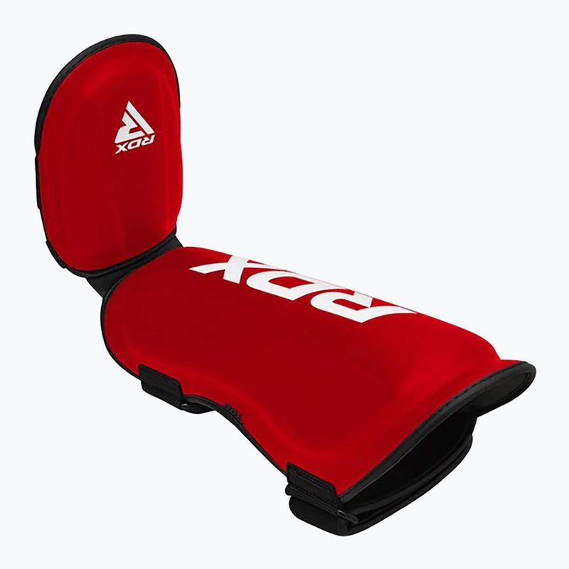 Протектори за пищял и стъпала RDX T1 Shin Instep Molded King red/white 5