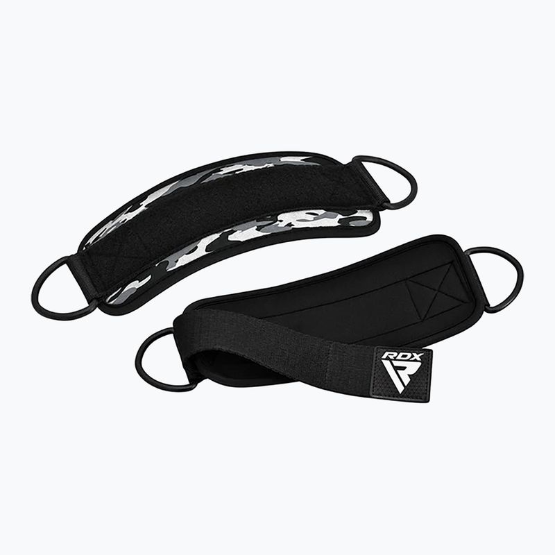 Каишки с кука за глезена RDX A4 Ankle Straps For Gym Cable Machine grey 5