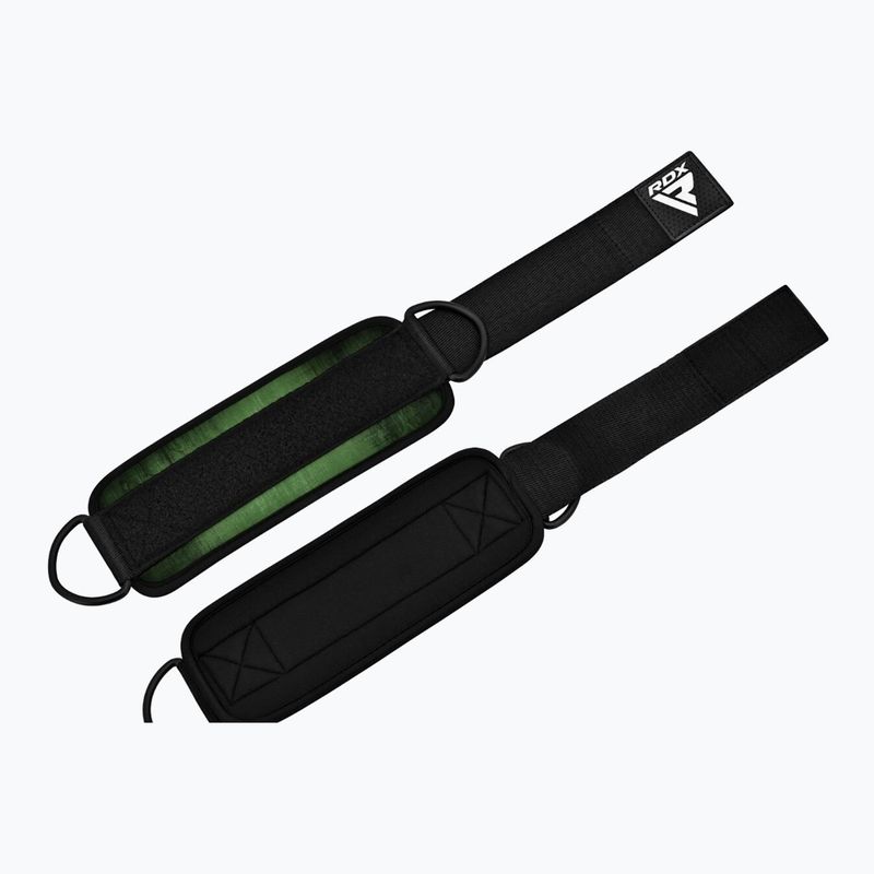 Каишки с кука за глезена RDX A4 Ankle Straps For Gym Cable Machine army green 4